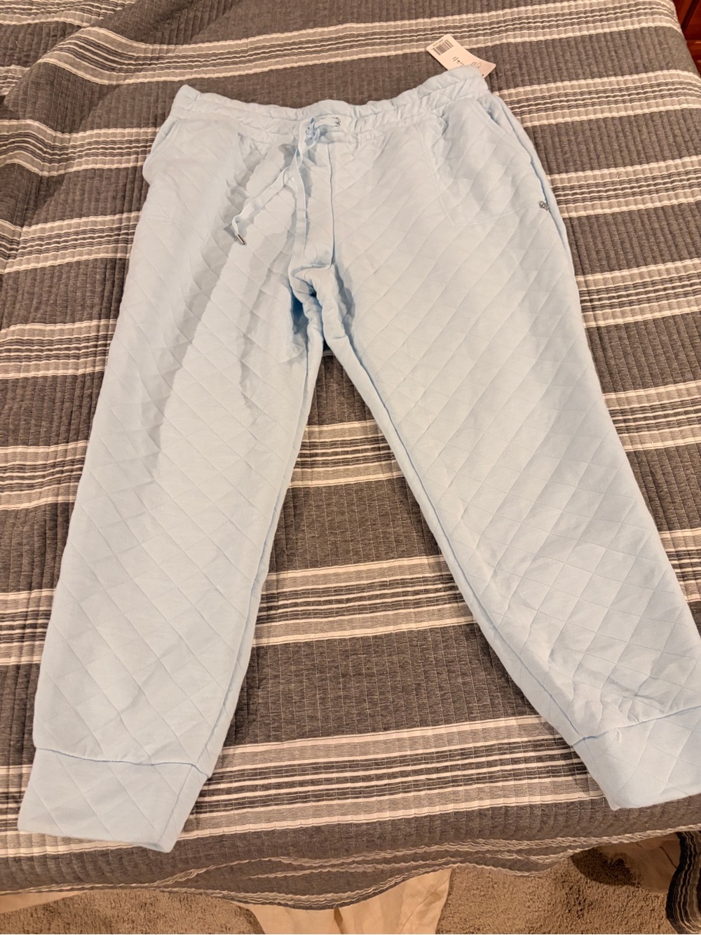 NWT Jones New York Women’s Plus Size 2x Quilted Sweatpants